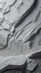 Elegant abstract design on white and gray stone backdrop