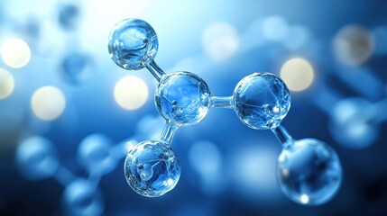 Molecular Structure Illustration