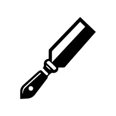 Chisel icon with transparent background