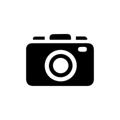 Camera icon with transparent background