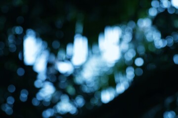 Serene Abstract Light Play in Azure Tones, a Dreamy and Ethereal Visual Journey with a Sense of...