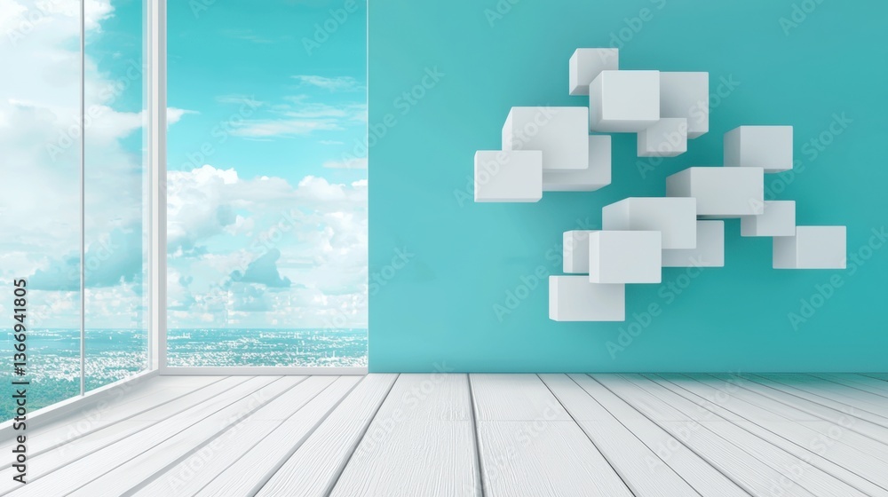 Poster server cloud server migration process displayed on a digital interface.