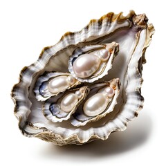 Naklejka premium Oyster with Pearls