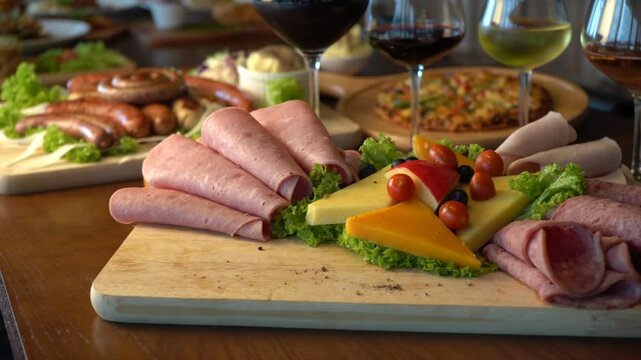 Cheese and wine