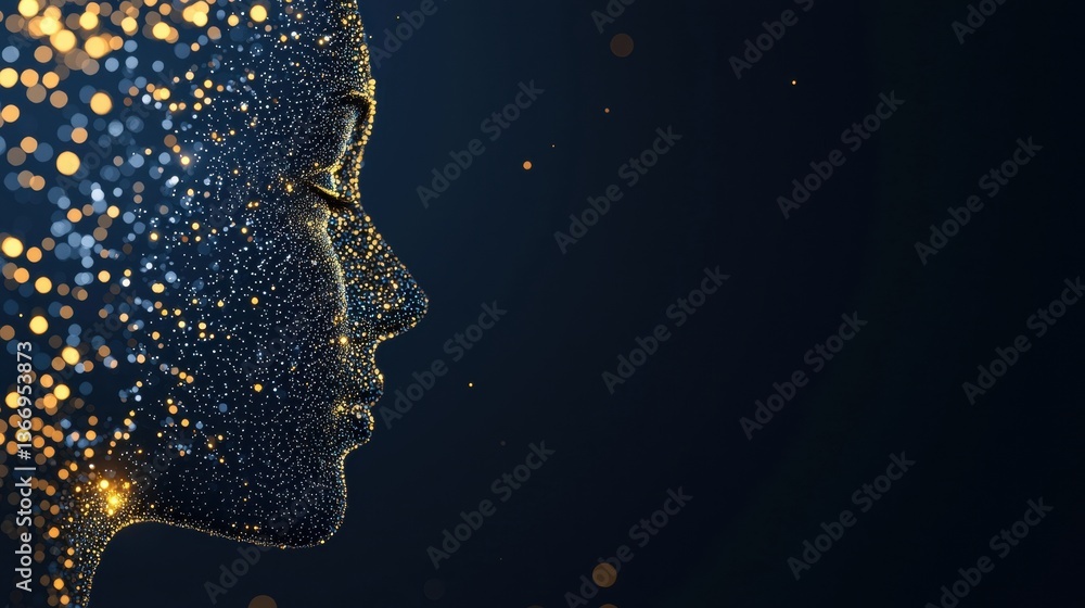 Poster survey ai powered system analyzing large sets of survey data for business insights.