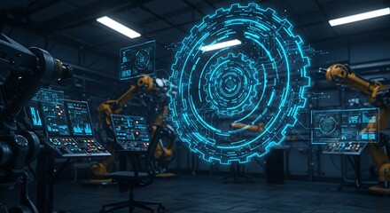 Robotic Arm Automation with Digital Interface in Manufacturing Facility