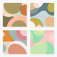 Fototapeta premium Abstract background with hand drawn doodle lines art.