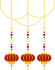 Hanging Chinese Lantern Decoration