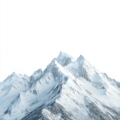 Obraz premium high-resolution shot of mountains for PNG use