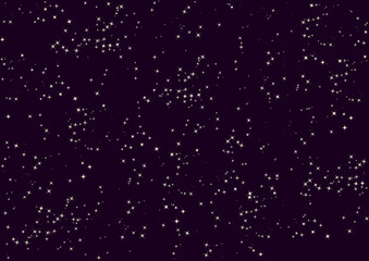 Starry night, background material