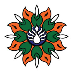 abstract floral ornament