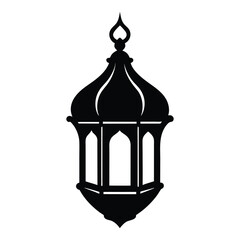 vector illustration of an ancient lamp