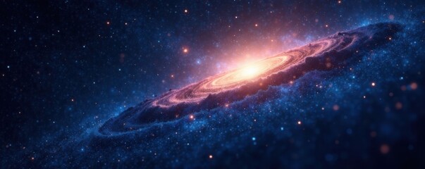 Sparkling starlight fills the vast expanse of a blackened sky, starry night, stars, astronomy