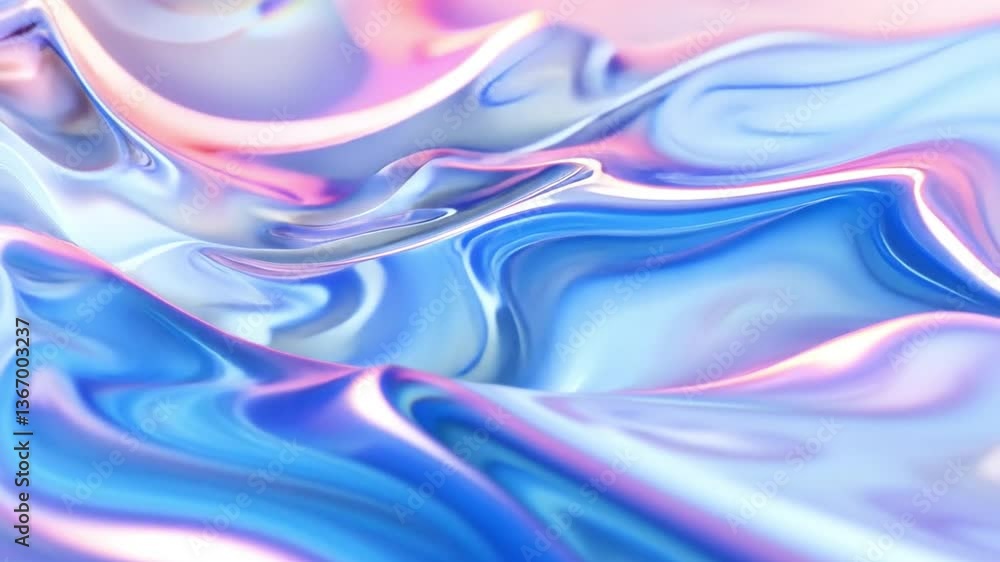 Poster fluid abstraction: a captivating abstract artwork showcasing swirling patterns and textures, reminis