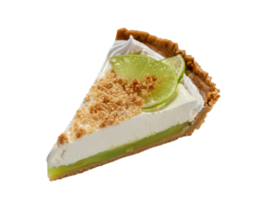 Key Lime Pie Slice