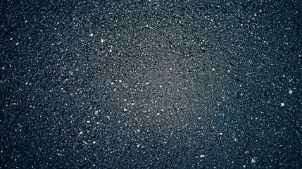 High-Resolution Close-Up of Dark Gray Asphalt Texture with Fine Grain and Small Debris - Detailed Aerial Perspective
