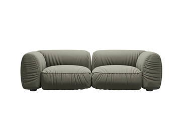 The Exquisite and Plush Cloud Sofa: A Modern Design Statement isolated on transparent background 