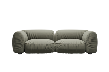 The Exquisite and Plush Cloud Sofa: A Modern Design Statement isolated on transparent background 