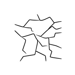 crack pattern background