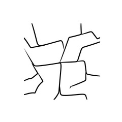 crack pattern background