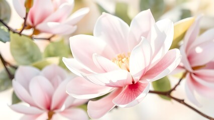 Obraz premium Watercolor floral background