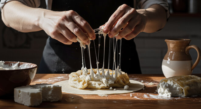 Cooking expressions from diverse cultures in a vibrant kitchen