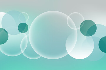 Abstract geometric background gradient soft light green gray bokeh for Graphic business background technology digital design illustration web template background backdrop desktop wallpaper bubbles