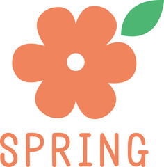 봄 꽃 일러스트