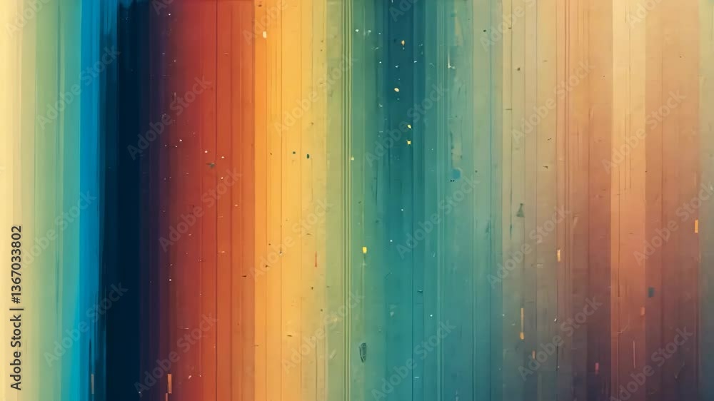 Poster vibrant spectrum of vertical lines abstract textured background design