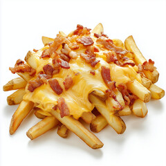 French Fries with Melted Cheese