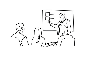 Business Presentation Meeting, Strategy, Teamwork, Planning, Collaboration, Ideas, Discussion, Prese