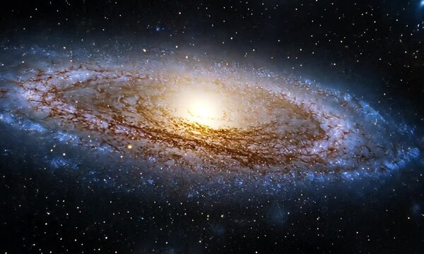 Mesmerizing Spiral Galaxy NGC 253: A Celestial Tapestry