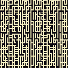 Abstract geometric pattern with intricate maze like design, Geometric Textile Seamless Pattern Background