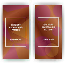 Fototapeta premium Gradient Background Pattern (40)
