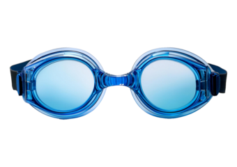 Swimming glasses isolated on transparent or white background