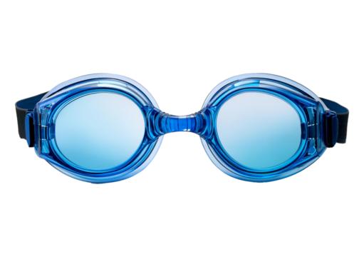 Swimming glasses isolated on transparent or white background