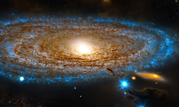 Messier 83: Southern Pinwheel Galaxy, A Cosmic Spiral of Stars and Gas