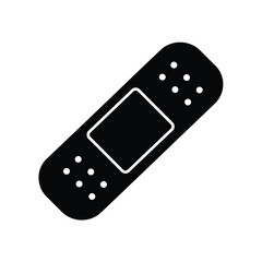 Medical plaster bandage icon