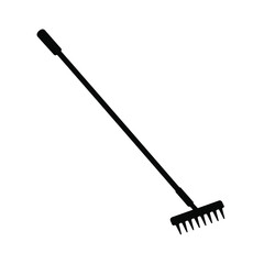 black mascara brush