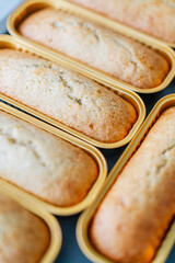 bread in a thin can, just baked