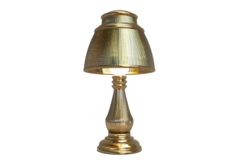 Beautiful lamp isolated on transparent or white background
