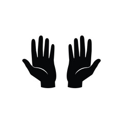 silhouette of hands