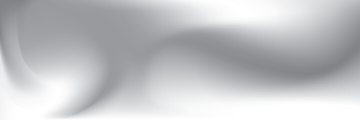 Abstract white and gray gradient background. Vector illustration.