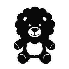 teddy bear on white background