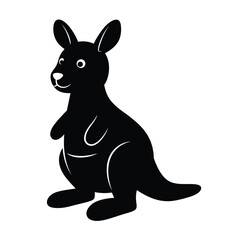 kangaroo vector illustration
