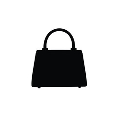 black leather bag