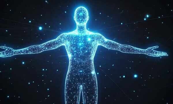 Celestial Human: A Digital Representation of Interconnectedness