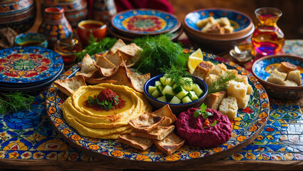 Fototapeta premium turkish souvenirs in the market