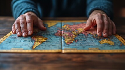 World Map Exploration.