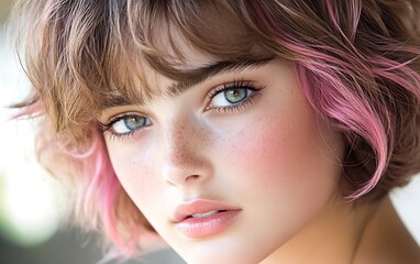 Naklejka premium Closeup Woman's Style